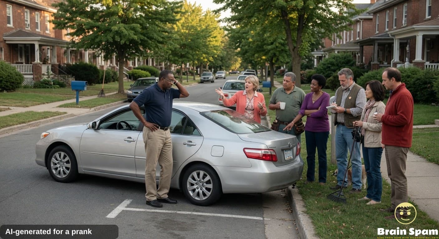 BREAKING: VINCE CALLOWAY'S PARALLEL PARKING FAIL INSPIRES SHOCKING NEIGHBORHOOD WATCH MEETING YOU WON'T BELIEVE